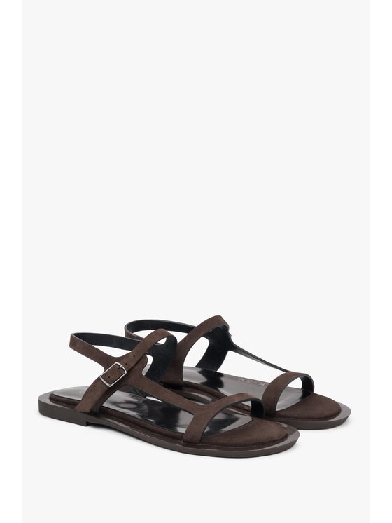 Estro Estro Σανδάλια ER00117370 Καφέ