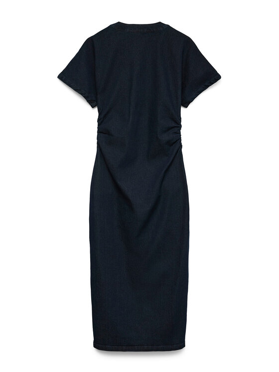 Vero Moda Vero Moda Джинсова сукня Sanni 10345708 Cиній Slim Fit