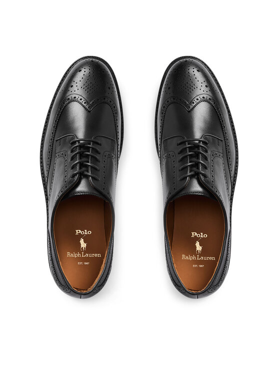Polo Ralph Lauren Polo Ralph Lauren Pantofi Asher Wgtip 803955640002 Negru