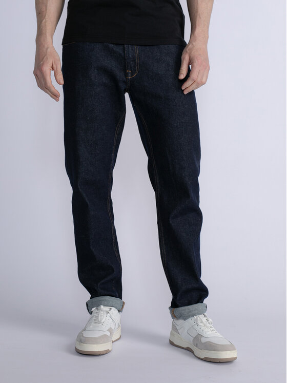 Petrol Industries Petrol Industries Jeans hlače M-3030-DNM005 Mornarsko modra Tapered Fit