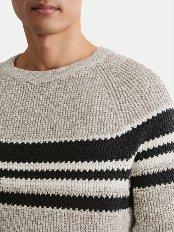 Marc O'Polo Marc O'Polo Sweater 428 5020 60332 Bézs Regular Fit