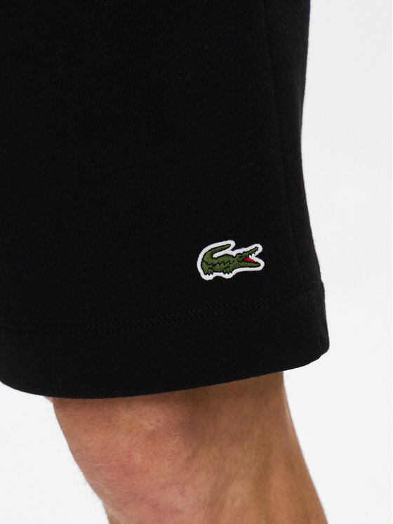 Lacoste Lacoste Szorty sportowe GH9627 Czarny Regular Fit