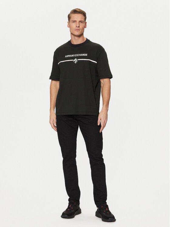 Armani Exchange Armani Exchange Tričko XM000274 AF12308 UB001 Čierna Regular Fit