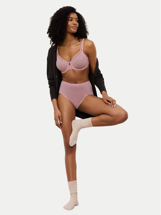 Triumph Triumph Mutande classiche a vita alta Triumph Signature Sheer Maxi EX 10215936 Rosa