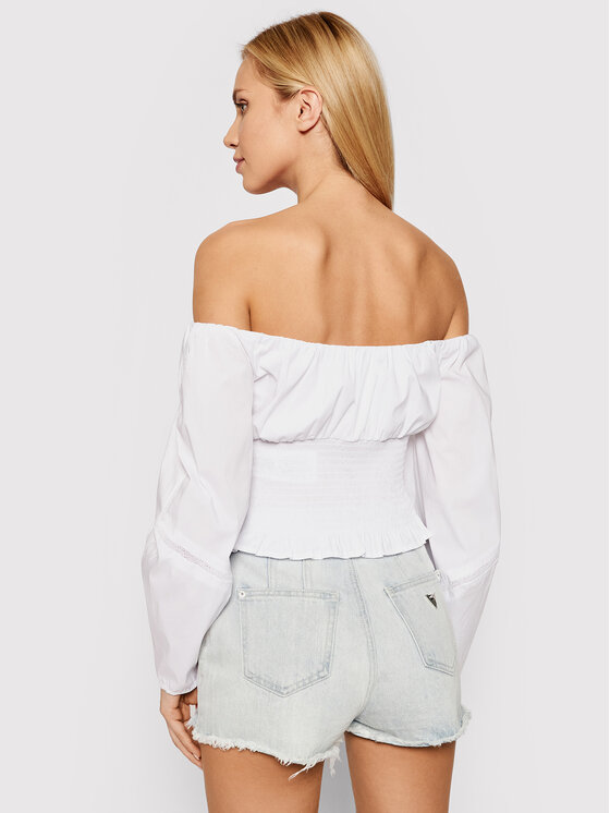 Blusa Vienna W1YH47 R1LU5 Bianco Regular Fit