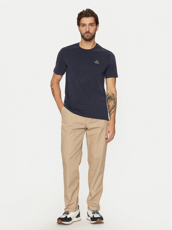 Aeronautica Militare Aeronautica Militare T-shirt 242TS2331J662 Tamnoplava Regular Fit