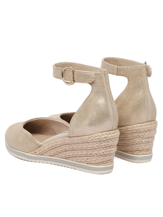 Tamaris Tamaris Espadrillid 1-22309-42 Kuldne