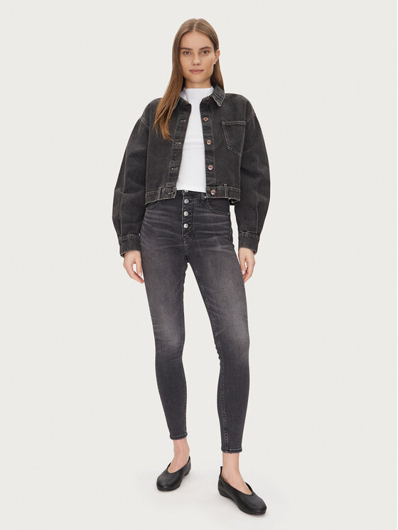 Calvin Klein Jeans Calvin Klein Jeans Jeansy J20J225509 Černá Super Skinny Fit