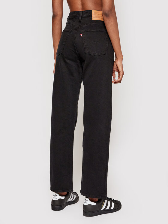 Levi's® Levi's® Džinsai Ribcage Straight Ankle 72693-0012 Juoda Straight Fit