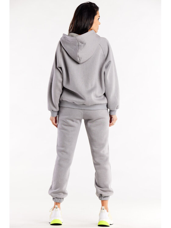 Infinite You Infinite You Felpa M324 Grigio Basic Fit