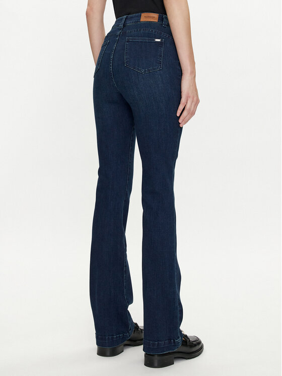 Morgan Morgan Jeans hlače 222-PKELY Mornarsko modra Straight Fit