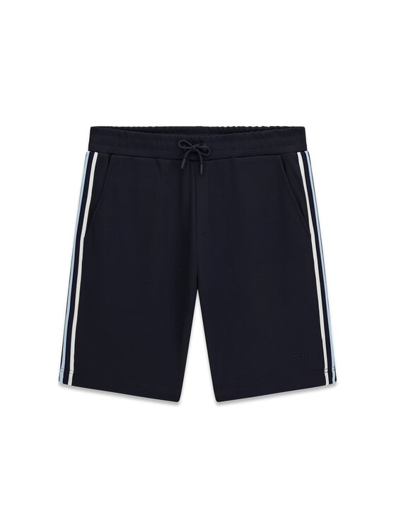 Guess Guess Bavlnené nohavice 183578 Modrá Bermuda Fit