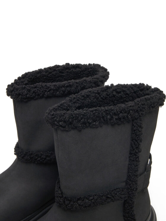 TWINSET TWINSET Śniegowce 242TGT190 Czarny