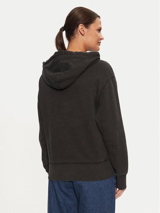 Mustang Mustang Bluza Margo 1015471 Czarny Oversize