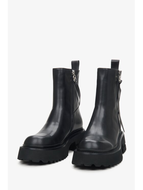 Estro Estro Μποτάκια ER00114330 Μαύρο