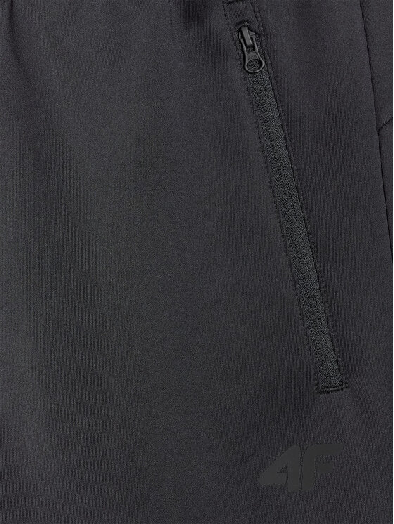4F 4F Teplákové kalhoty MULTI ACTIVE Černá Regular Fit