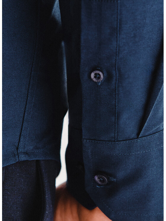 Pako Lorente Pako Lorente Koszula P25WF-1X-011 Granatowy Slim Fit