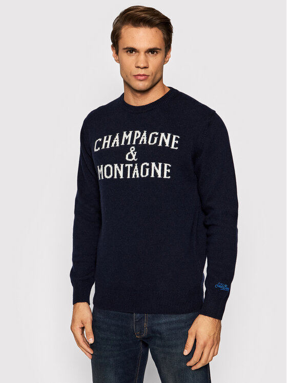 MC2 Saint Barth MC2 Saint Barth Пуловер Heron HER0001 MNCH61 Тъмносин Regular Fit