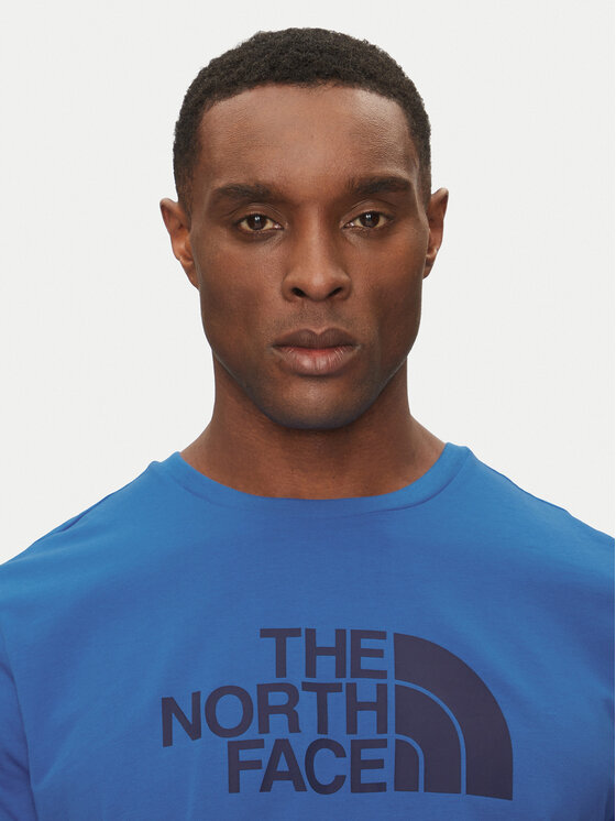 The North Face The North Face T-Shirt Easy NF0A8A6C Niebieski Regular Fit