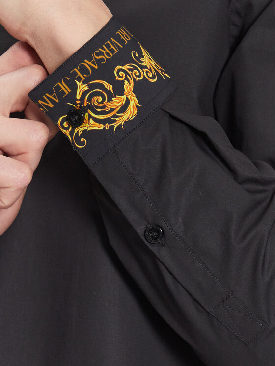 Versace Jeans Couture Versace Jeans Couture Сорочка 74GAL2SB Чорний Regular Fit