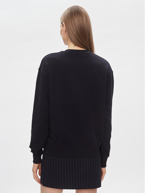 Tommy Hilfiger Tommy Hilfiger Світшот Flag Script WW0WW41758 Cиній Regular Fit