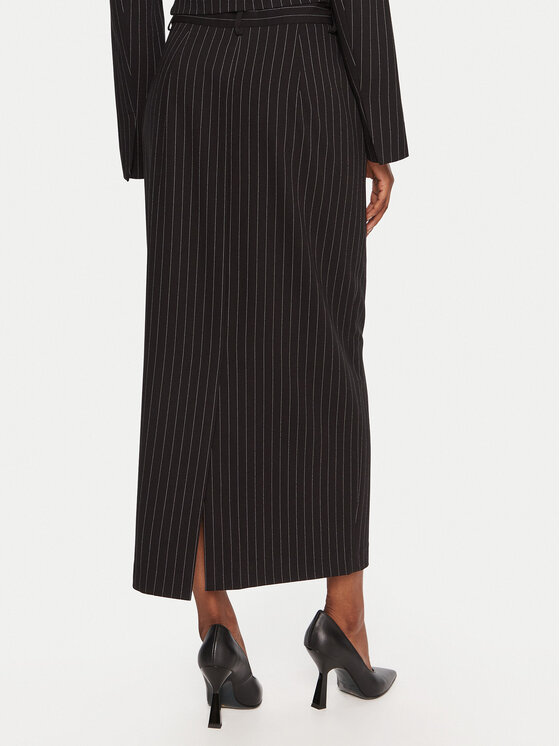 French Connection French Connection Fustă midi 73ZBB Negru Regular Fit