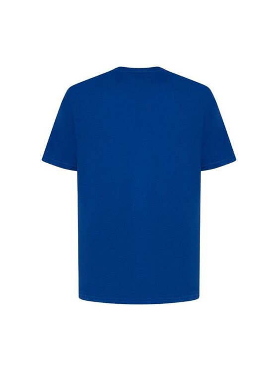 Oakley Oakley T-Shirt FOA402167 Niebieski Regular Fit