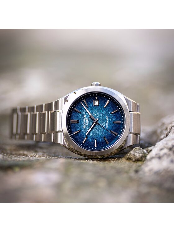 Casio Casio Hodinky EFK-200D-2AER Strieborná