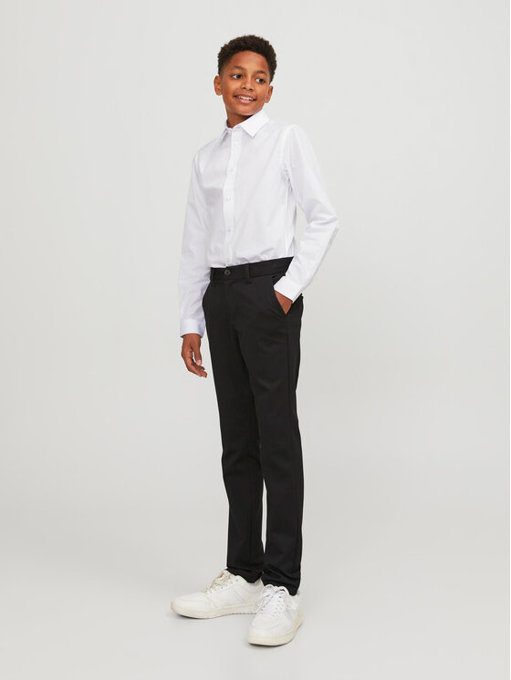 Jack&Jones Junior Jack&Jones Junior Πουκάμισο Joe 12252680 Λευκό Regular Fit