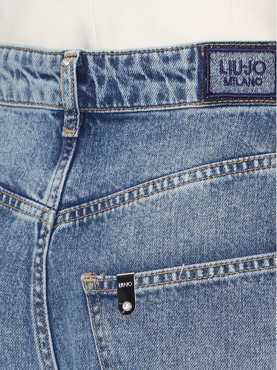 Liu Jo Liu Jo Jeans hlače UA5193 D4990 78841 Mornarsko modra Regular Fit