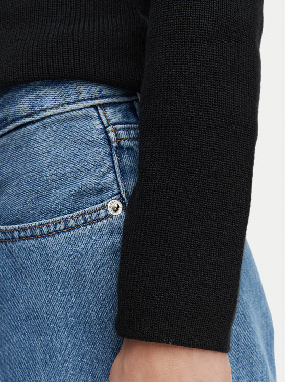 Calvin Klein Jeans Calvin Klein Jeans Džemper LV047G309G Crna Regular Fit