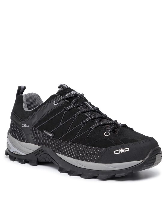 CMP CMP Bakancs Rigel Low Trekking Shoes Wp 3Q13247 Fekete