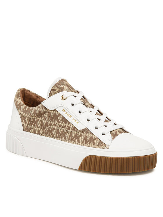 Michael Michael Kors Sneakers With MK All Over Monogram 