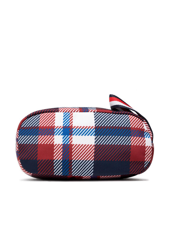 Tommy Hilfiger Tommy Hilfiger Kosmeetikakott Th Established Check Washbag AM0AM07825 Värviline