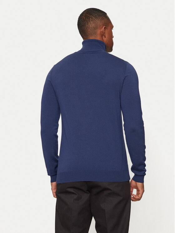 HUGO Hugo Dolčevita San Thomas-M 50474174 Tamnoplava Slim Fit