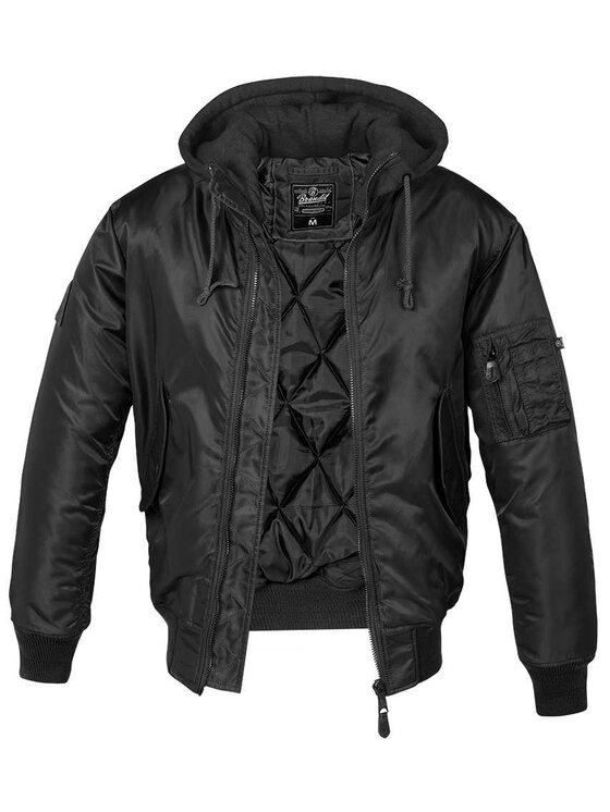 Brandit Brandit Kurtka bomber 3150.2.3XL Czarny Regular Fit