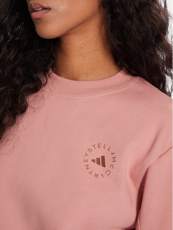 adidas by Stella McCartney adidas by Stella McCartney Μπλούζα JX6784 Ροζ Regular Fit