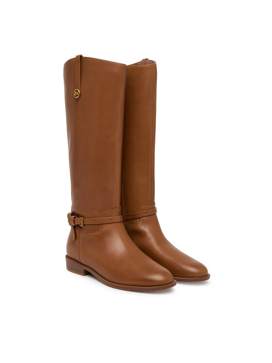 MICHAEL Michael Kors MICHAEL Michael Kors Jahalni škornji Beverly Flat 40F6BVFB5L Rjava