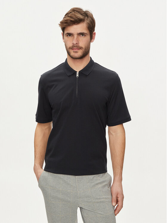 Jack&Jones Polo Majica Mac 12249324 Mornarsko Modra Standard Fit