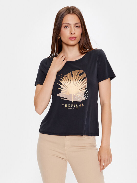 ONLY ONLY Блуза 15296948 Черен Regular Fit