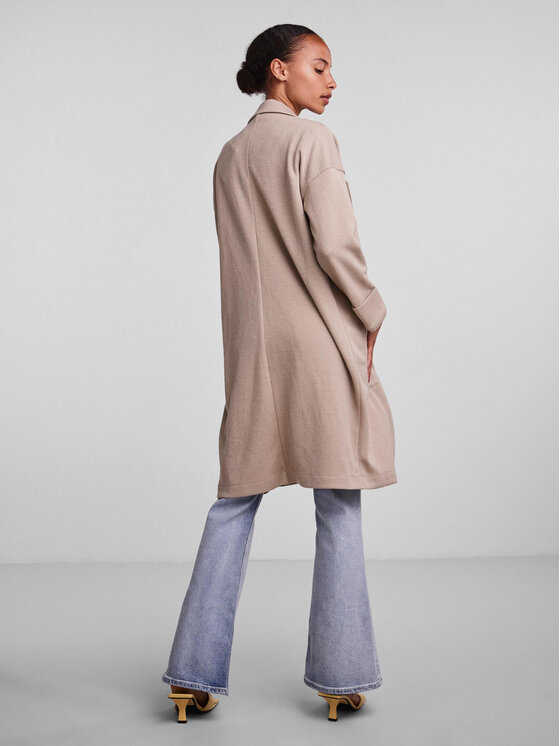 Pieces Pieces Übergangsmantel 17090175 Beige Regular Fit