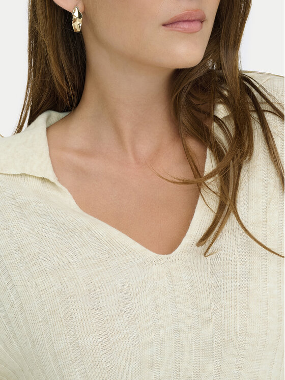ONLY ONLY Trikotāžas kleita Tessa 15353117 Bēšs Regular Fit