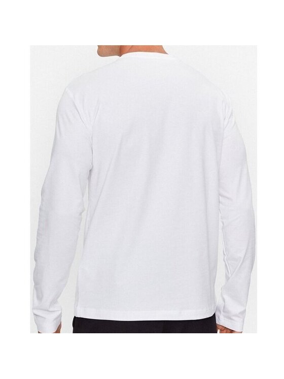 EA7 Emporio Armani EA7 Emporio Armani Halenka regular Bílá Regular Fit