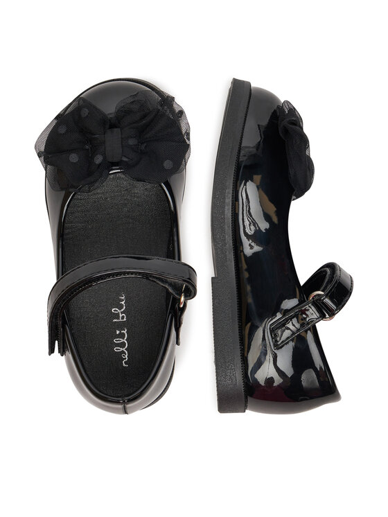 Nelli Blu Nelli Blu Baleríny CM240613-5 Čierna
