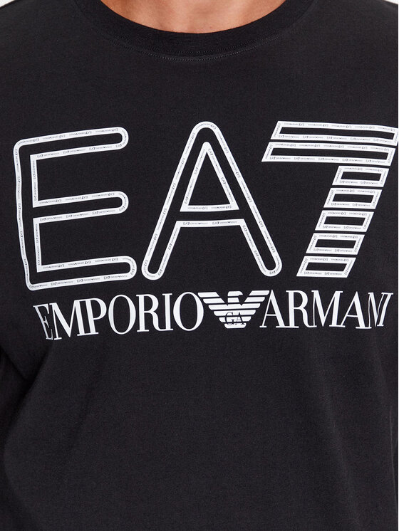 EA7 Emporio Armani EA7 Emporio Armani Longsleeve 6RPT04 PJFFZ 1200 Nero Regular Fit