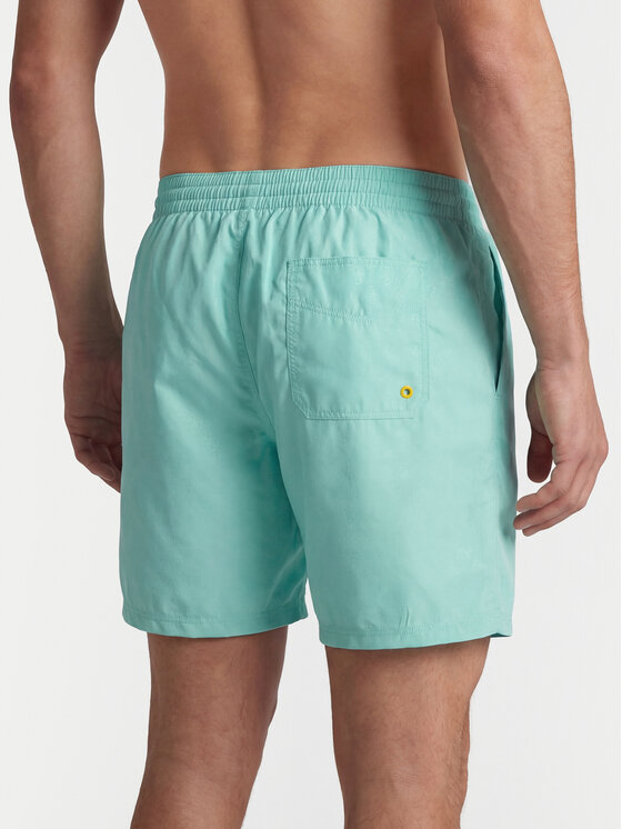 Guess Guess Pantaloni scurți pentru înot F6GT26 WG2A2 Turcoaz Regular Fit