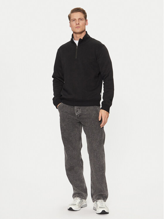 Jack & Jones Jack & Jones Hanorac Bradley 12250747 Negru Relaxed Fit