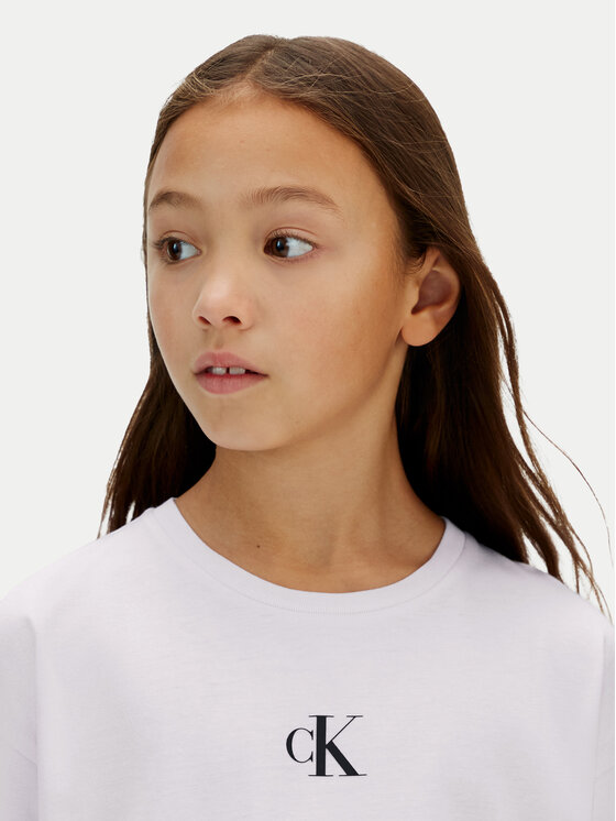 Calvin Klein Jeans Calvin Klein Jeans T-Shirt Logo IG0IG02136 Rosa Boxy Fit