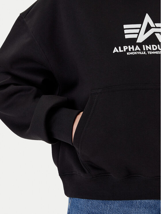 Alpha Industries Alpha Industries Μπλούζα Basic 258040 Μαύρο Regular Fit