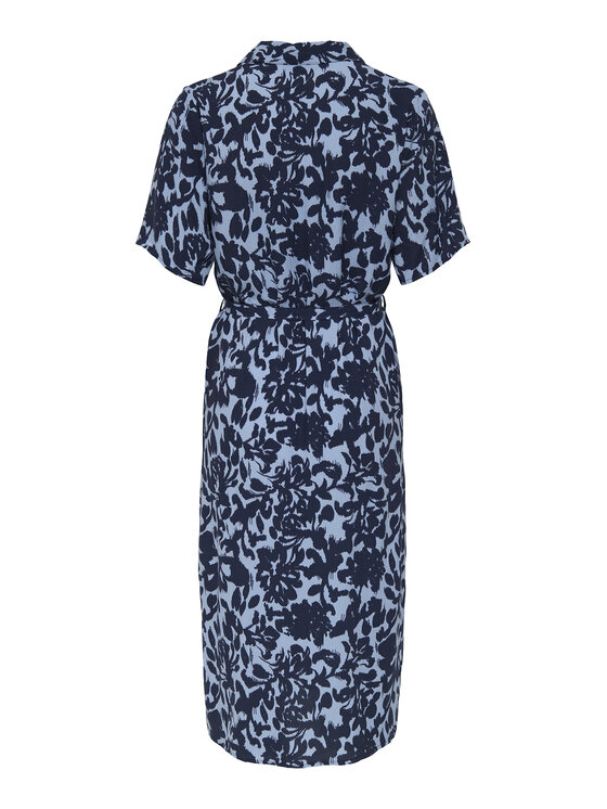 ONLY ONLY Rochie tip cămașă Yasmin 15357241 Albastru Regular Fit